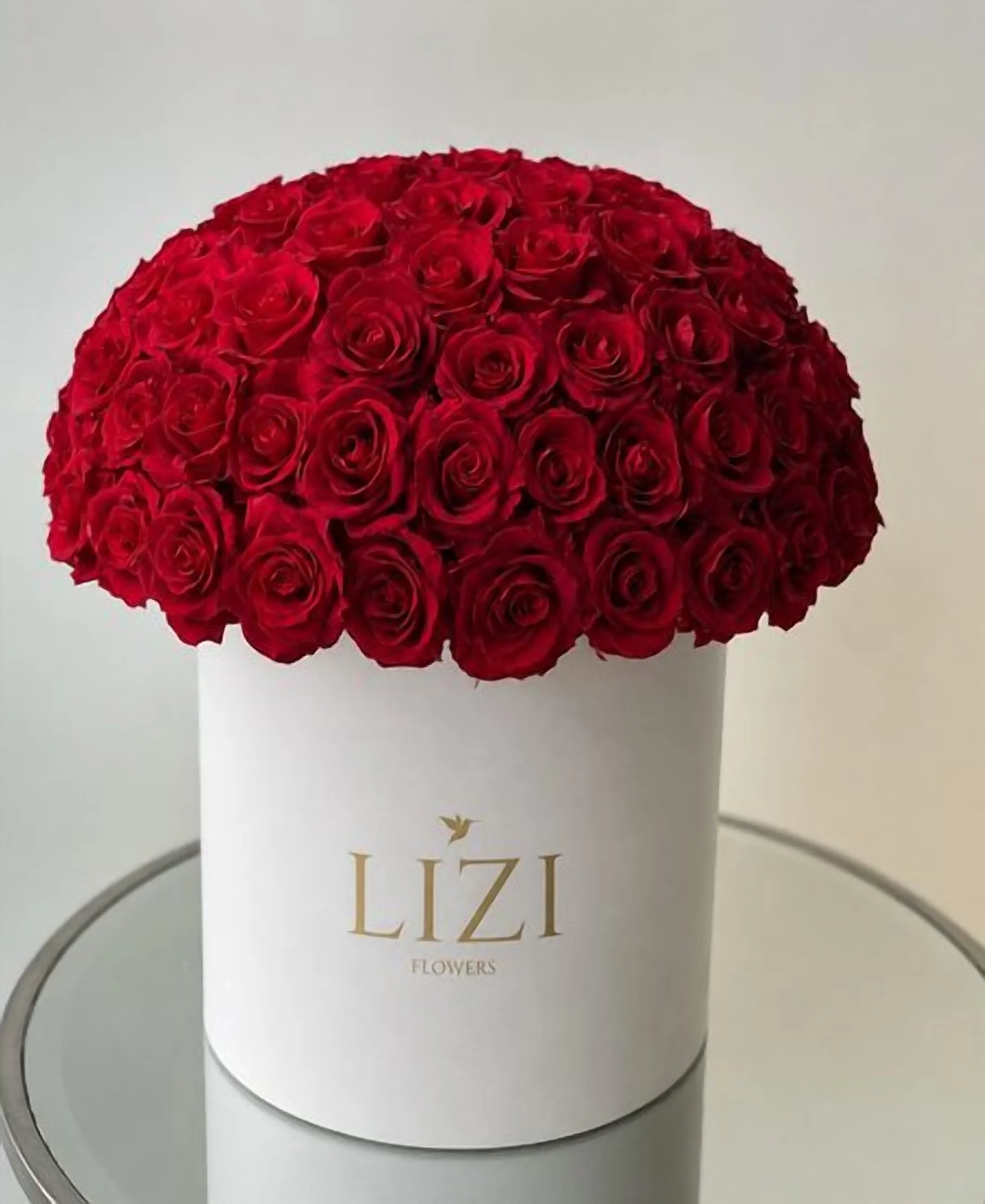 Cilíndrico Rosas · S · 50 rosas